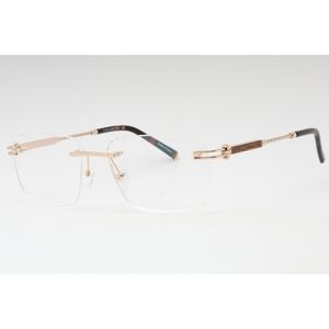NWT Charriol PC75115-C01 57mm Shiny Gold Eyeglasses